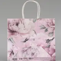 Пакет подарочный &laquo;Расцветай&raquo;, 25 х 22 х 12 см