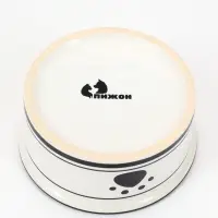 Миски, 250 мл, 13&times;5 см, на металлической подставке, 2 шт., керамика, белые
