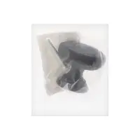 Ручка-кнопка CAPPIO PK322, d=30 мм, цвет черный, 8 шт.
