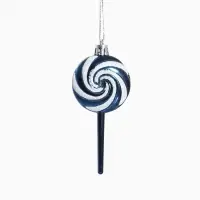 Ёлочные игрушки набор 17 шт. &laquo;Ярмарка волшебства&raquo; 6 см, синий