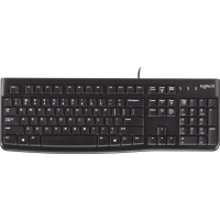 Клавиатура Logitech USB K120 ANSI EN/RU BLACK (920-002583)