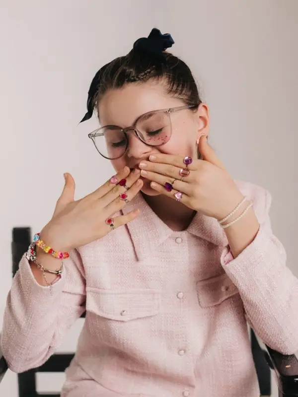 Кольцо &laquo;Выбражулька. Созвездия&raquo;, форма МИКС, цвет МИКС в золоте, безразмерное