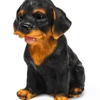 Копилка для денег &laquo;Щенок Ротвейлера&raquo;, полистоун, 23&times;19&times;28 см