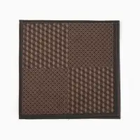 Платки носовые мужские Этель 30*30 см,(набор 12 шт,) цв. св. коричневый, рис. МИКС, 100% хл