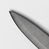 Нож кухонный керамический Black, лезвие 7.5 см, ручка софт тач, чёрный
