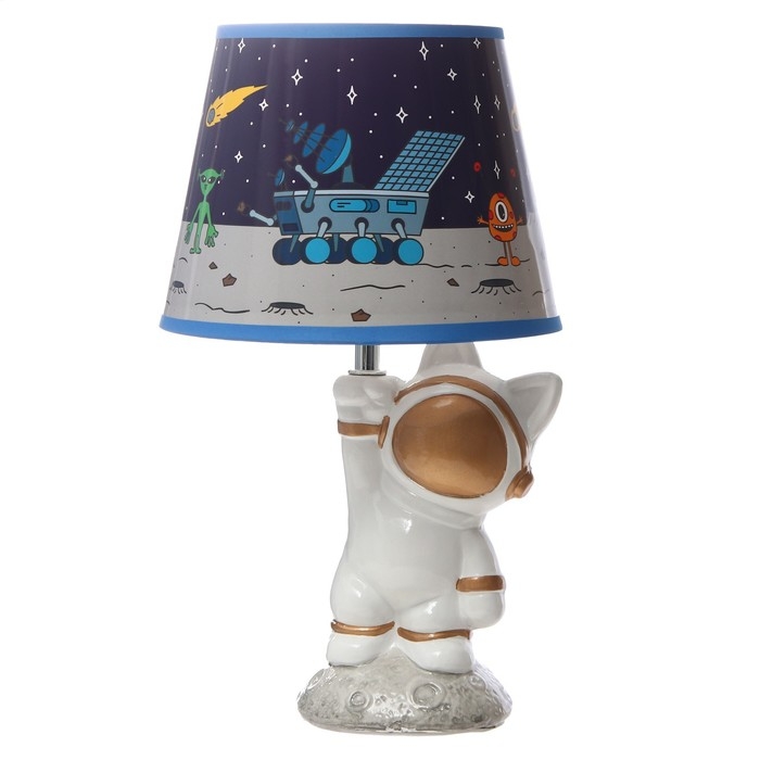 Настольная лампа  Настольная лампа "Космос " Е14 15Вт МИКС 20х20х35 см RISALUX