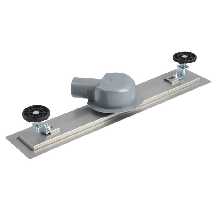 Трап линейный AFLORN AF20307-50, 500х70 мм, c флaнцeм своб. вращения 360°, нерж. сталь