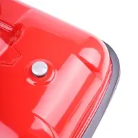 Канистра топливная металлическая горизонтальная 5 Л (красная) AVS HJM-05