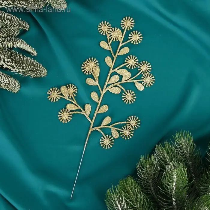 Декор блеск &laquo;Одуванчики&raquo;, 15&times;23 см, МИКС