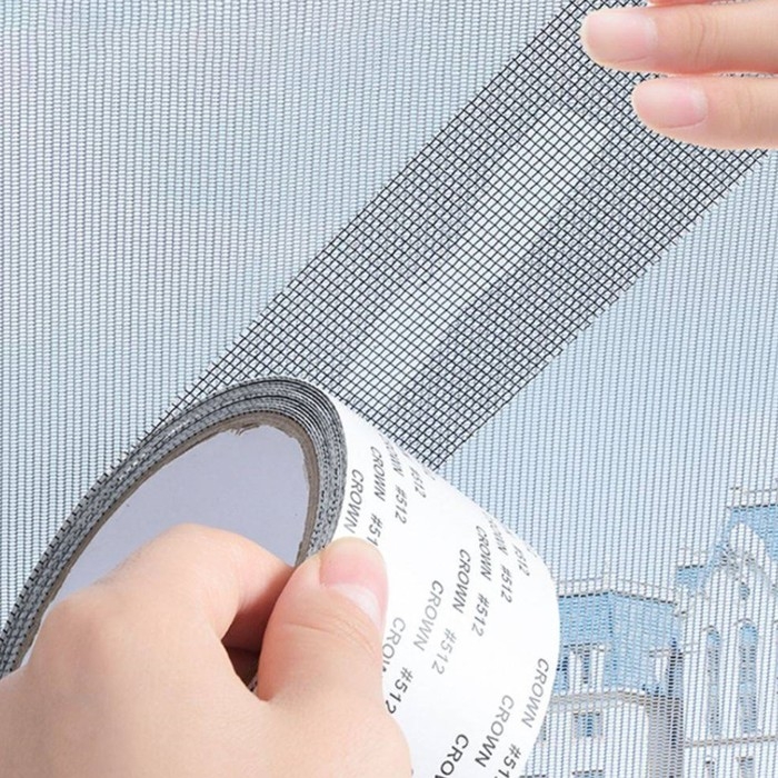 Клейкая лента для ремонта москитной сетки 5 см х 2 м Клейкая лента для ремонта москитной сетки 5 см х 2 м