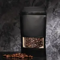 Пакет Zip-lock Крафт с прямоугольным окном,черный,12 х 20 х 4 см Пакет Zip-lock Крафт с прямоугольным окном,черный,12 х 20 х 4 см