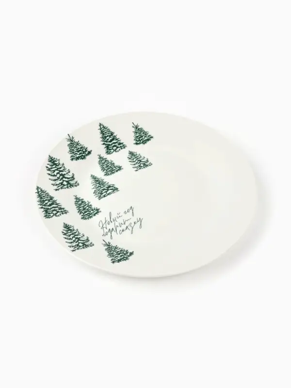 Тарелка новогодняя плоская &laquo;Подарит сказку&raquo;, d=20 см