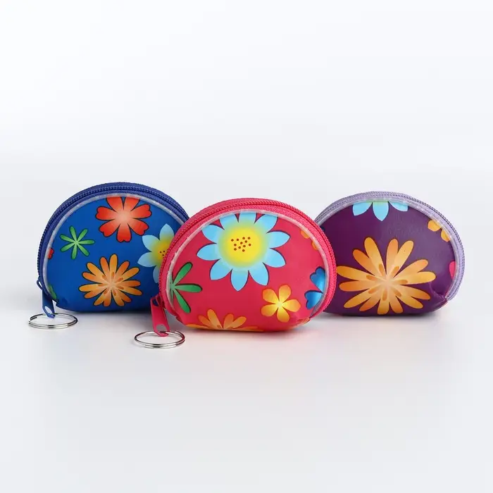 Кошелёк монетница детская на молнии, цвет МИКС