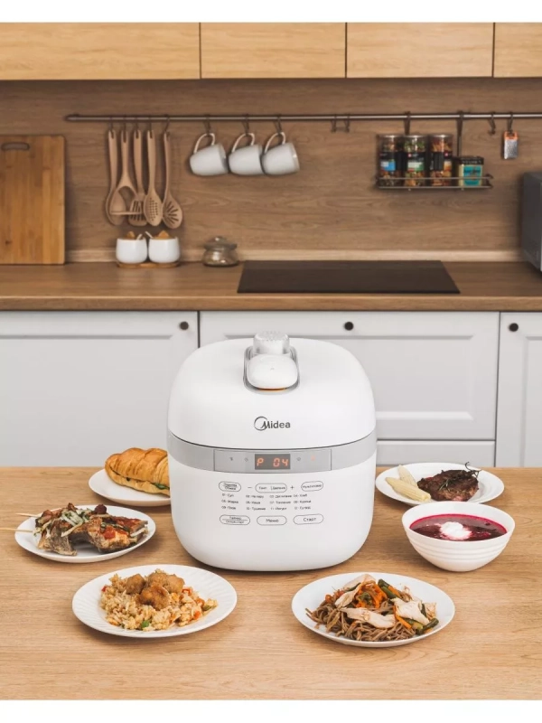 Мультиварка скороварка MPC-6004, чаша Daikin 5 л, сенсор