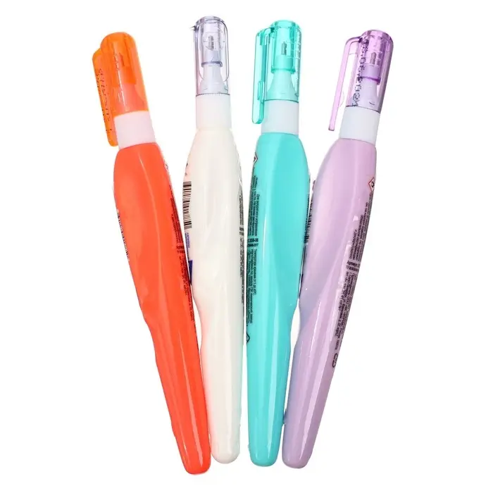 Корректор-карандаш 6 мл &laquo;Луч&raquo;, на растворителе, с металлическим наконечником, МИКС