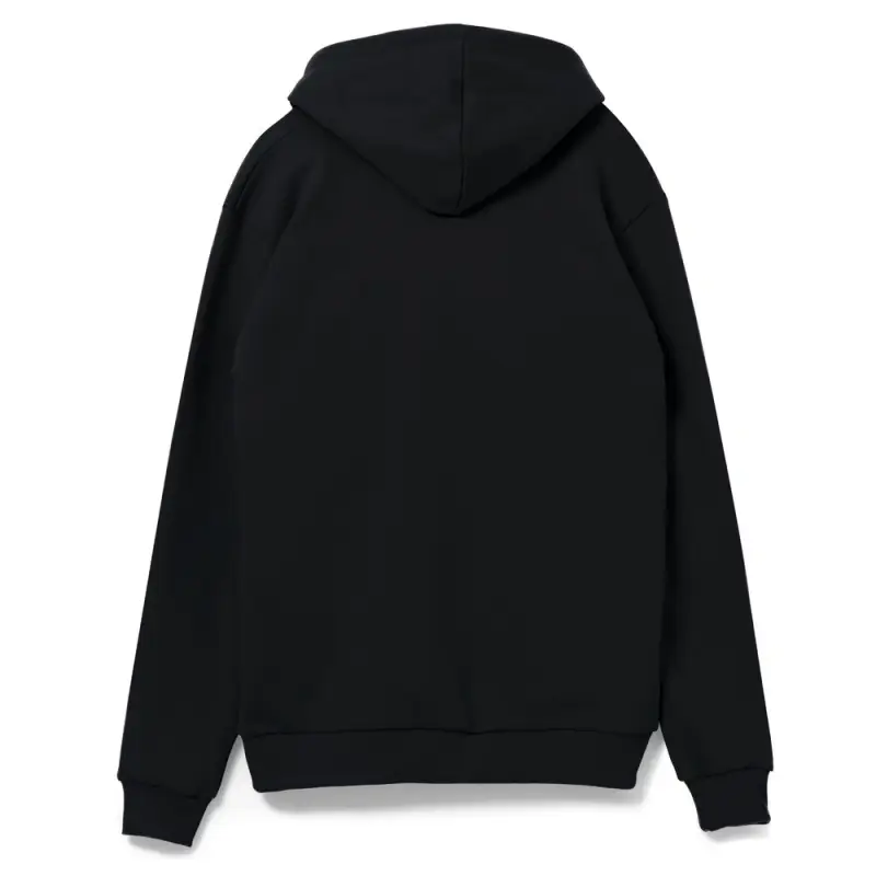 Толстовка на молнии с капюшоном Unit Siverga черная, размер XS Толстовка на молнии с капюшоном Unit Siverga черная, размер XS