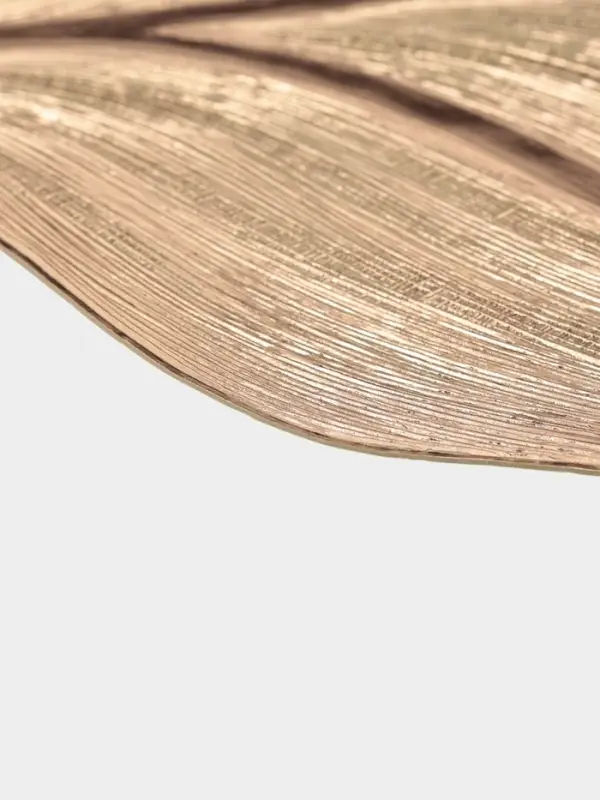 Набор салфеток для стола Доляна &laquo;Осенний лист&raquo;, 49&times;29 см, 4 шт., ПВХ, золотистый