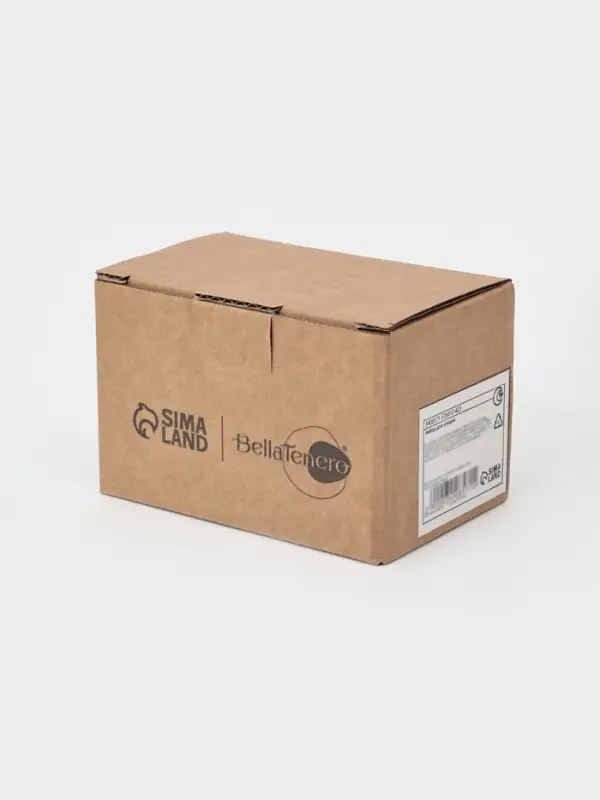 Набор фарфоровый для специй на бамбуковой подставке BellaTenero &laquo;Котики&raquo;, 3 предмета: солонка, перечница, подставка, белый, чёрный