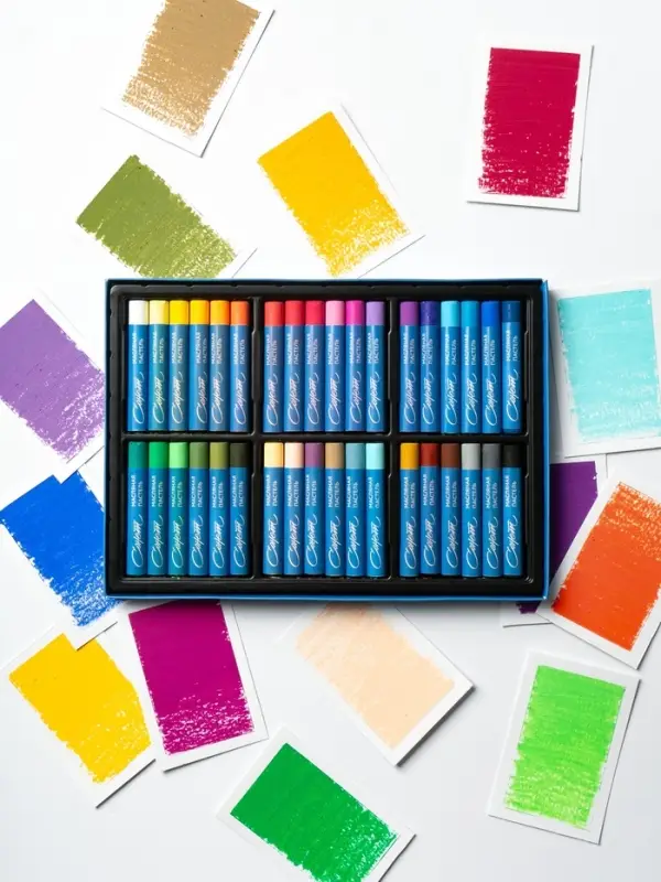 Пастель масляная 36 цветов, ЗХК &laquo;Сонет&raquo;, 10/69, круглая