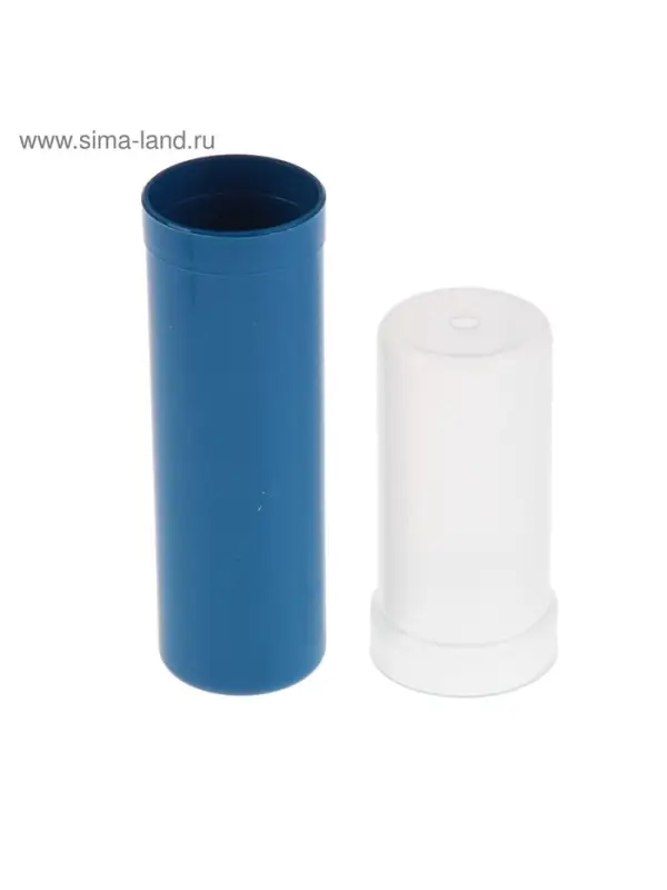 Пенал - тубус Calligrata, 40&times;195 мм, пластиковый, МИКС