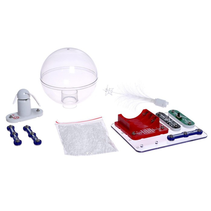 Электронный конструктор «Новогодний электронный конструктор», 9 деталей Электронный конструктор «Новогодний электронный конструктор», 9 деталей