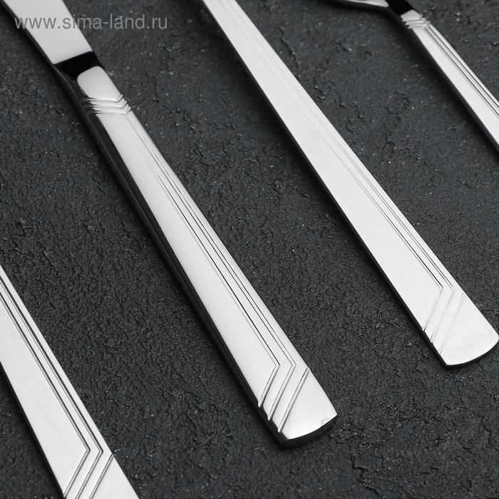 Набор столовый &laquo;Аппетит&raquo;, 48 предметов, толщина 2 мм, декоративная коробка