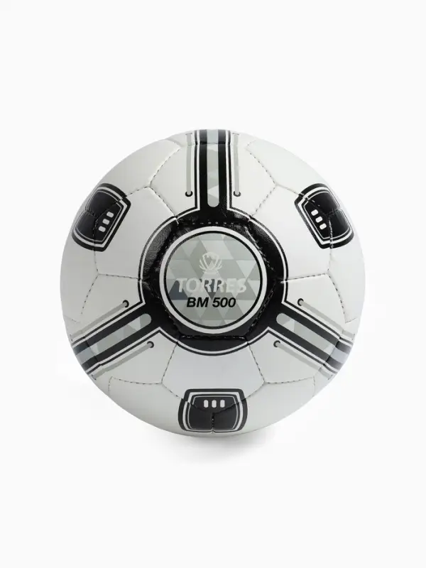 Футбольный мяч TORRES BM 500, F323645, ручная сшивка, 32 панели, р. 5, PU