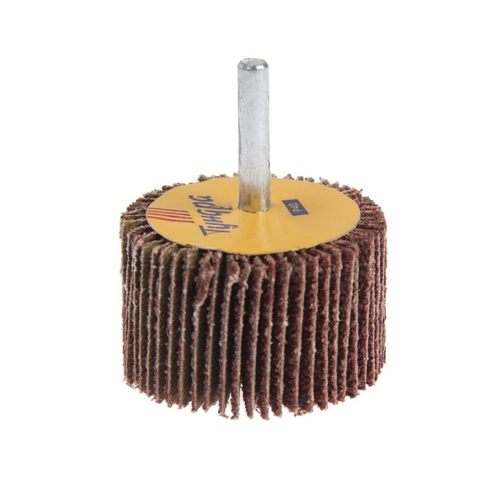 Круг лепестковый радиальный ТУНДРА, 50 х 30 х 6 мм, Р40 Круг лепестковый радиальный ТУНДРА, 50 х 30 х 6 мм, Р40