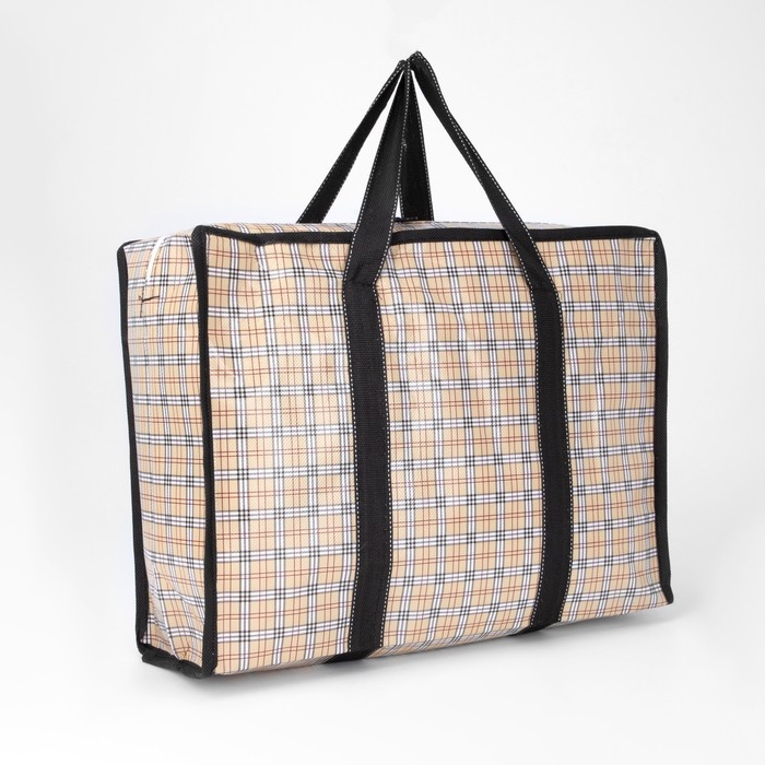 Сумка хозяйственная на молнии, 19 л, цвет бежевый Сумка хозяйственная на молнии, 19 л, цвет бежевый