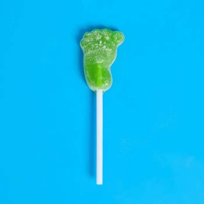 Карамель на палочке с кислой пудрой "Мистер Пяткин", ассорти, 11 г