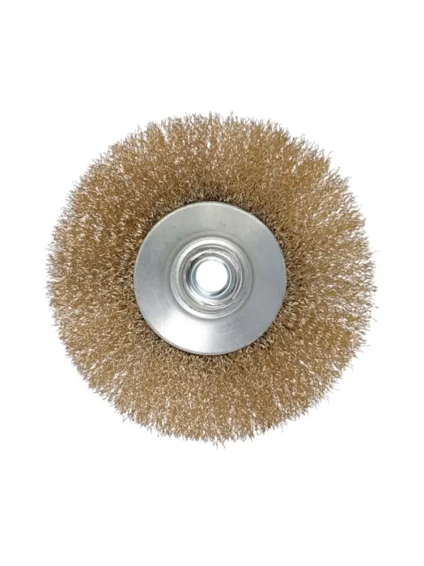 Щетка металлическая для УШМ ЛОМ, &laquo;тарелка&raquo;, М14, 125 мм