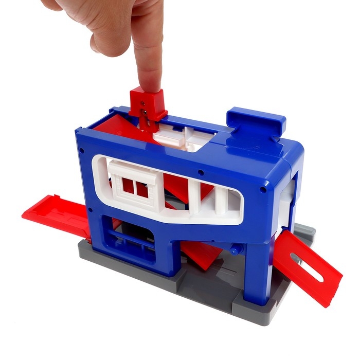 Парковка «Полицейский участок», с машинкой в комплекте, МИКС Парковка «Полицейский участок», с машинкой в комплекте, МИКС