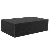 Губка поролоновая AVS SP-14 (чёрная) (190 x110 x 55 мм) без индивид. упаковки