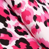 Пленка для цветов, "Эклер", бело-розовый, 57х57 см