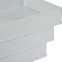 Лоток горизонтальный Attache Line серый 340х255х63мм