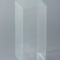 Складная коробка из PVC, прозрачная, 7&times;7&times;18 см