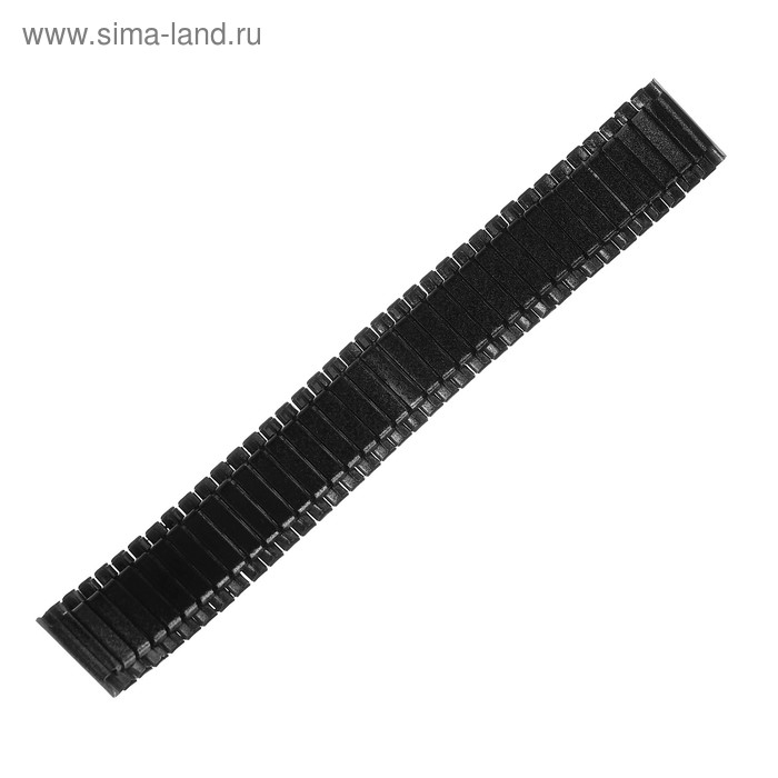 Ремешок для часов Ремешок для часов "Соломон", 20 мм, металл, l-15.5 см, черный