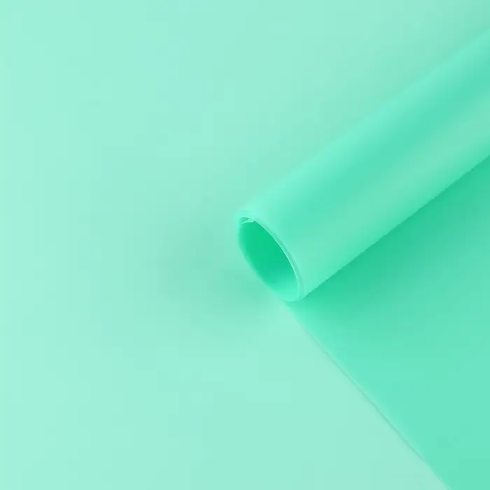 Плёнка упаковочная для цветов «Спасибо за тебя», матовая, тиффани 57 х 57 см Плёнка упаковочная для цветов «Спасибо за тебя», матовая, тиффани 57 х 57 см