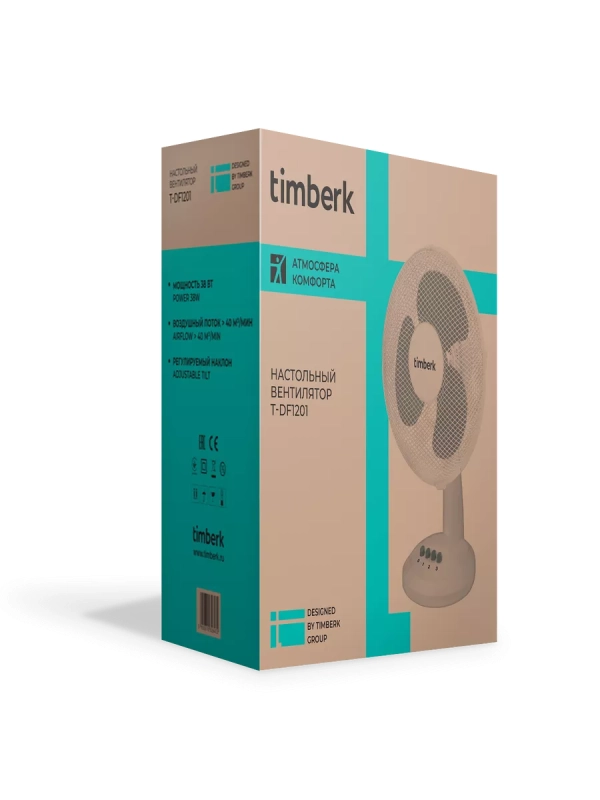 Вентилятор настольный T-DF1201 Вентилятор настольный T-DF1201