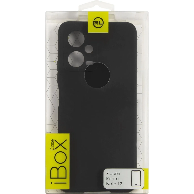 Чехол накладка силикон Red Line iBox Case Xiaomi Redmi Note 12 4G черный