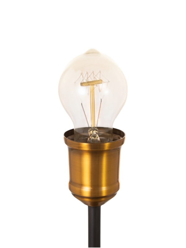 Бра Бра "Факел" 2х40Вт Е27 черный/бронза 7,5х18х41,5см