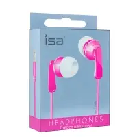 Наушники MP3 Extreme Bass ISA розовые