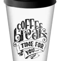 Стакан с крышкой Tumbler на заказ, S