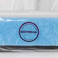 Щетка для мытья окон Доляна &laquo;Компакт&raquo; с поролоновой насадкой и сгоном, для зеркал, стекол и душевых кабин, 12&times;18&times;4 см