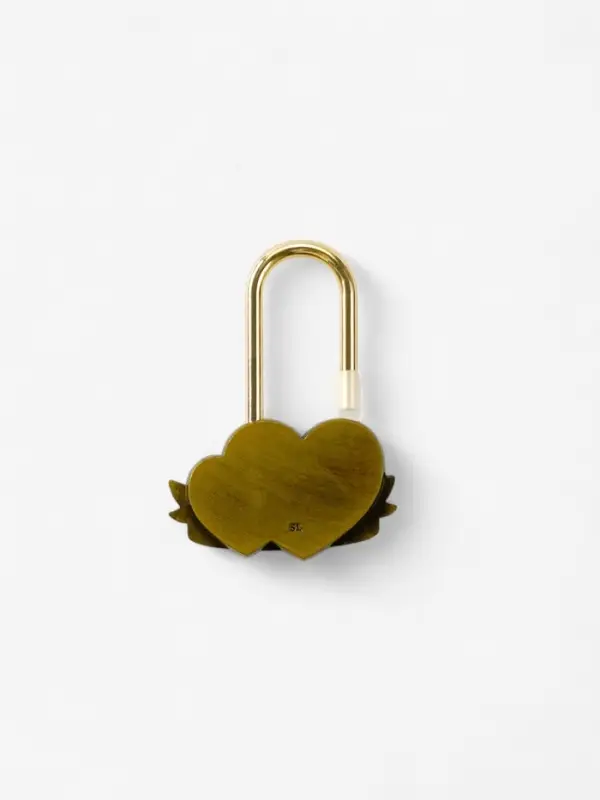 Замок свадебный «Ты+я=семья», 5.2 х 7.6 см.