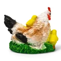 Садовая фигура из полистоуна &laquo;Курица Наседка&raquo;, 27&times;20&times;22 см