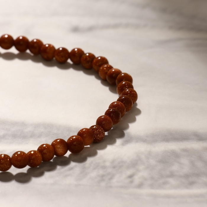 Браслет шар №4 «Авантюрин коричневый» Браслет шар №4 «Авантюрин коричневый»