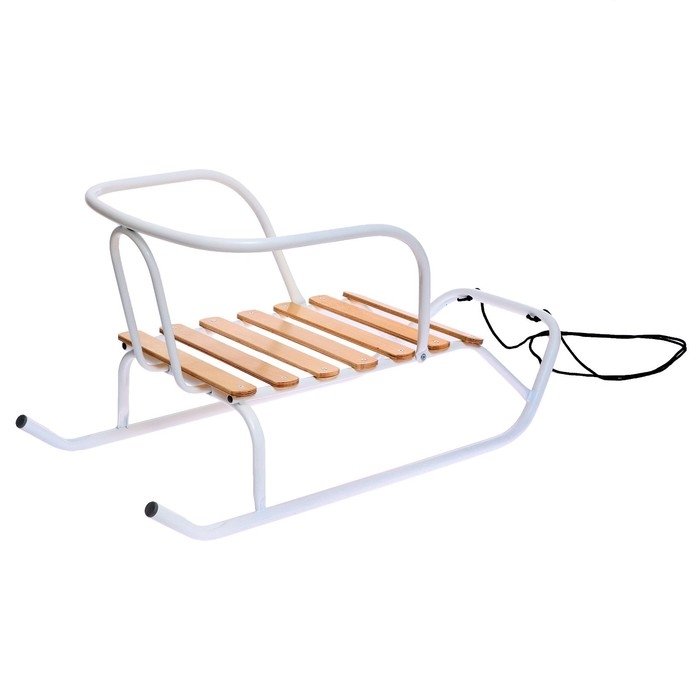 Санки «Ветерок 1», цвет белый Санки «Ветерок 1», цвет белый