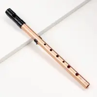 Флейта Music Life D золотая, профи, 30 см