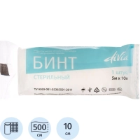 Бинт стер. 5мх10см, пл.30г из неткан. мат-ла, WS/DIVA, инд.уп ШК34881/37721